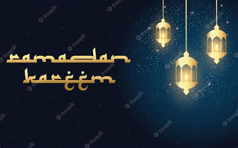 Premium Vector Abstract Ramadan Kareem Religious Background