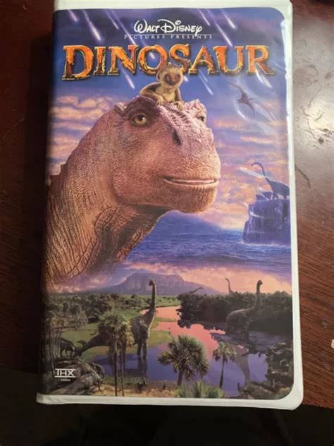 Walt Disney Pictures Presents Dinosaur Vhs In Clam Shell