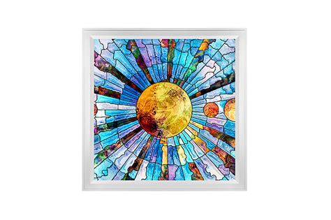 Easy drop ceiling tiles ideas, title: LED Skylight w/ Glass Planets Skylens® - 2x2 Dimmable LED ...