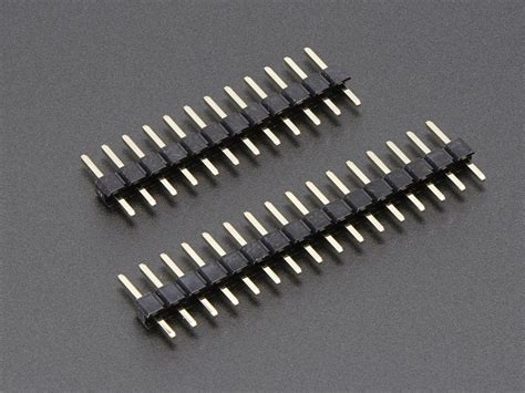 Short Feather Male Headers 12 Pin And 16 Pin Male Header Set Id
