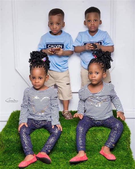 See Beautiful Photos Of Okafors Quadruplets Who Were Born 12 Years