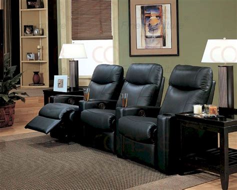 Coaster Home Theater Seating Set Co 7537