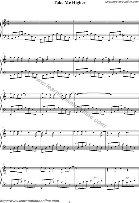 But how long will it take for you to actually be able to say yes, i can play the piano? you've made a start, but where does it end? Take Me Higher from Ultraman Tiga Free Piano Sheet Music ...