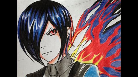 How To Draw Touka Tokyo Ghoul Youtube