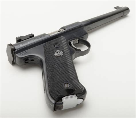 Ruger Mark I 22 Caliber Semi Automatic Pistol With 7 Barrel Target