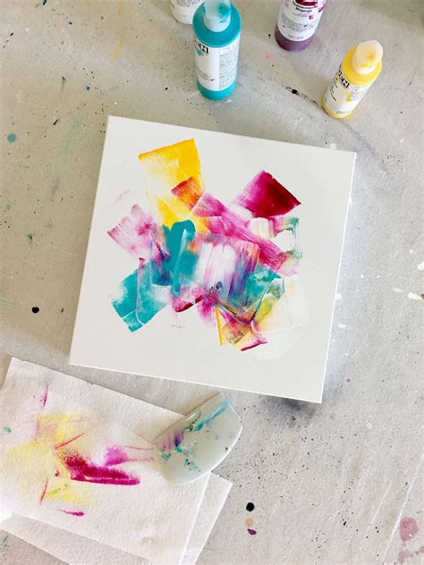 Painting With The Catalyst Wedge Abstract Art Painting Diy Abstract
