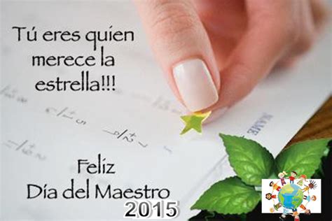 Maestro que enseñas con desbordante paciencia. Feliz día del maestro - reflexión | Material Educativo