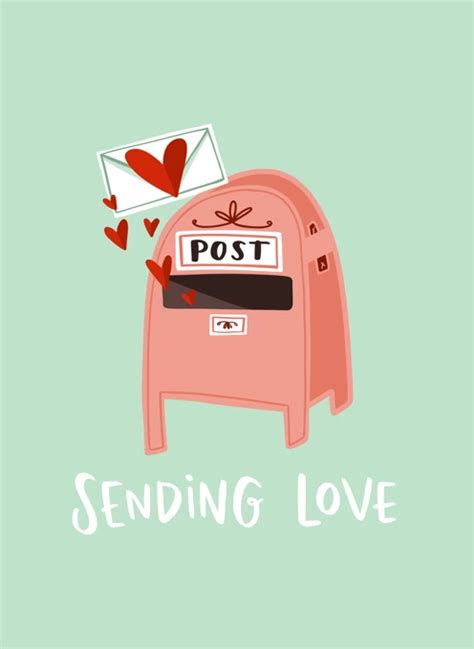 Sending Love By Lucy Maggie Designs Cardly
