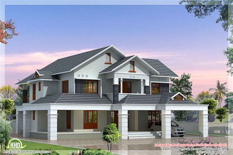 Luxury 5 Bedroom Villa Kerala Home Design And Floor Plans 9k Dream