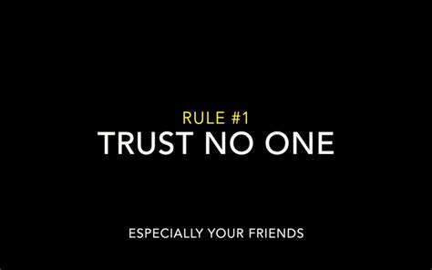 Trust No One Wallpapers Wallpaper Cave
