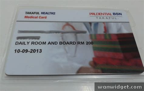 Dengan medical card, anda simpan rm200 sebulan. Medical Card PruBSN Takaful Malaysia - MyRujukan
