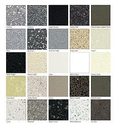 Granit ist sehr hart und robust, härter als beispielsweise marmor oder. Arbeitsplatten Farben Muster - Test