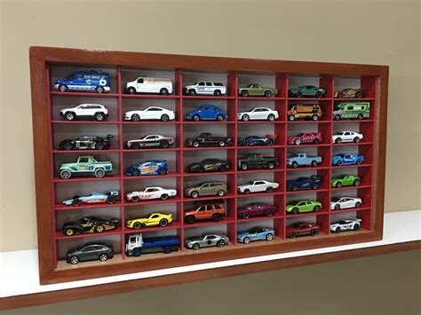 Display Case Cabinet For 1 64 Diecast Scale Cars Hot Wheels Matchbox 42nwr 2