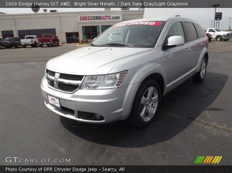 The model received many reviews of people of the automotive industry for their consumer qualities. Bright Silver Metallic - 2009 Dodge Journey SXT AWD - Dark ...