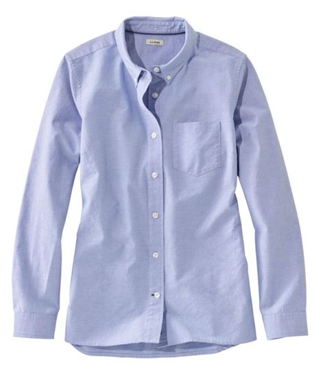 Women S Lakewashed Organic Cotton Oxford Shirt Shirts Button Downs