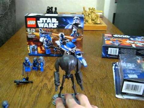 Lego® brick headz star wars the mandalorian & the child building set 75317 new. Lego Star Wars Mandalorian Battle pack Review 7914 ...