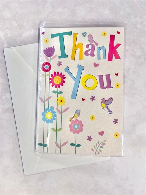 Thank You Greeting Card Send A Hand Written Card With Your T