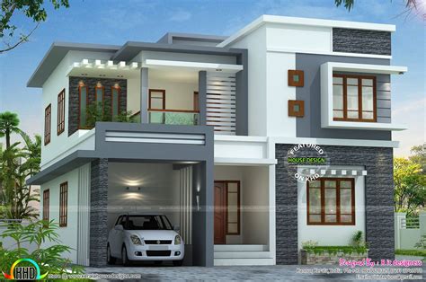 Contemporary Style Home Plans Kerala Beautiful Flat Jhmrad 168770