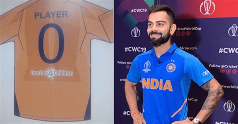 Icc World Cup 2019 Revealed Team Indias Orange Jersey For Away