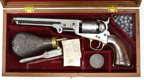 Sold Price Colt Model 1851 Navy 36 Cal Percussion Revolver Invalid Date Cst