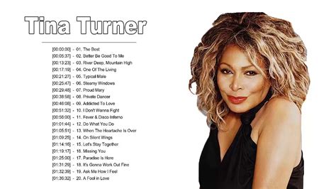 Tina Turner Greatest Hits Best Songs Of Tina Turner Playlist Youtube