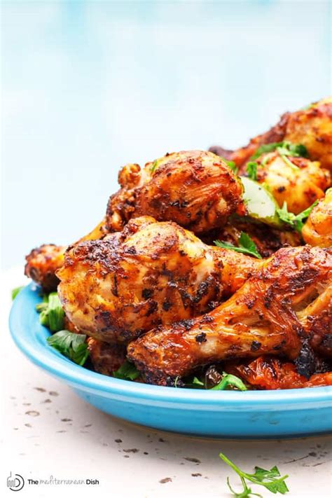 Check spelling or type a new query. Grilled Chicken Drumsticks with Garlic-Harissa Marinade