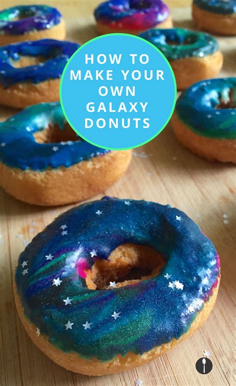 Make Galaxy Donuts At Home With This Easy Recipe Galaxy Desserts Easy