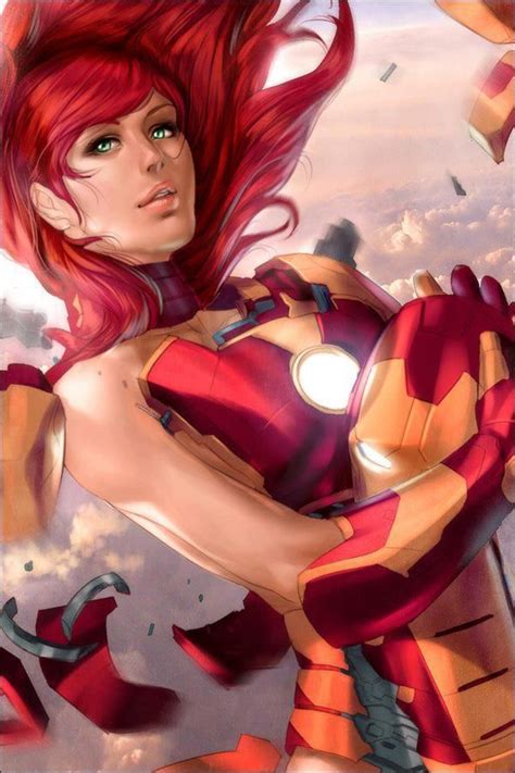 Pepper Potts Superhero Comic Marvel Girls Marvel Iron Man