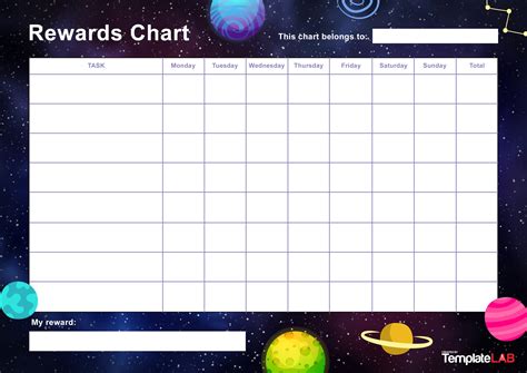 Reward Chart For Kids Instant Download Reward Chartanimals Reward