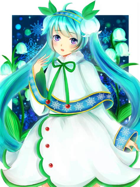 Snow Miku 2015 New By Rovanette On Deviantart