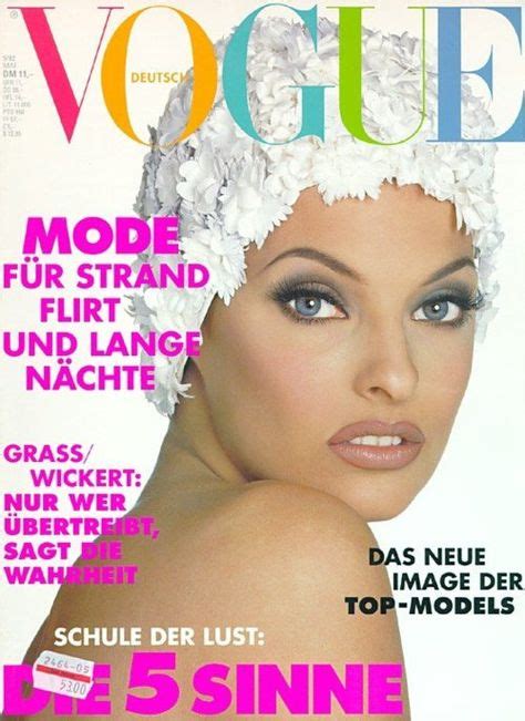 Vogue Germany May 1992photographer Francesco Scavullomodel Linda