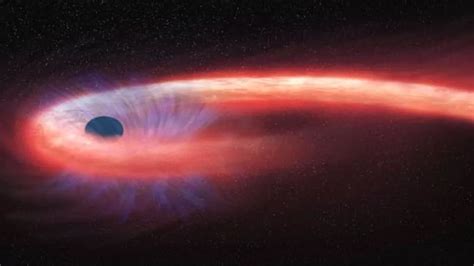 Hapless Star Spaghettified By Black Hole And Astronomers Capture The