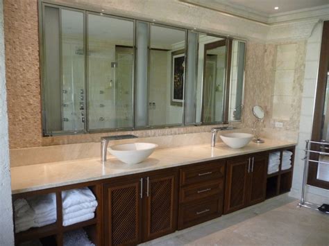 Travertine is a natural stone that possesses unmatched colors, veins and other characteristics. Travertine bathroom - Contemporary - Bathroom - other metro - by StoneMar Natural Stone Company LLC