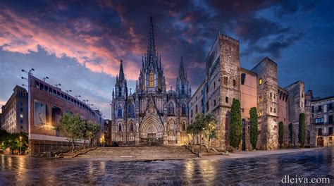 Catedral De Barcelona Panoramica De La Catedral De Barcelo Flickr