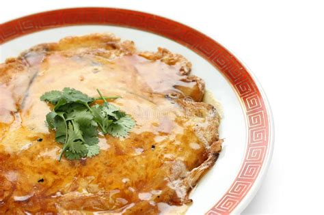 The name comes from the cantonese language. Egg Foo Young , Chinese Omelet With Crab Meat Stock Image - Image of chinese, asian: 17809689