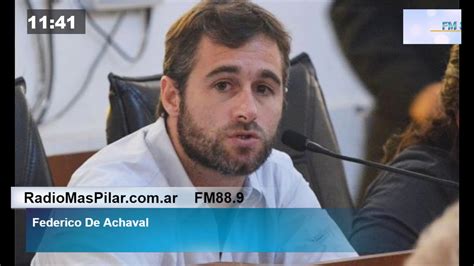 Candidato A Intendente Federico De Achaval Pide Sesión Extraordinaria Para Hablar Del