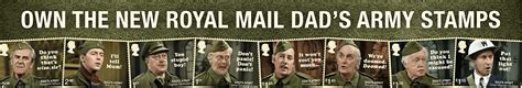 Dont Panic NEW Dads Army Stamps Celebrate Classic British Sitcom