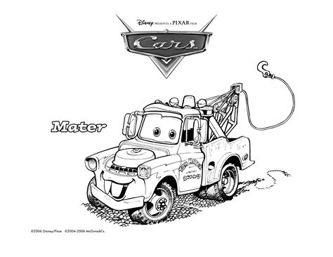 Free printable coloring pages for kids and adults. Hot Wheels - McDonaldsl 2006