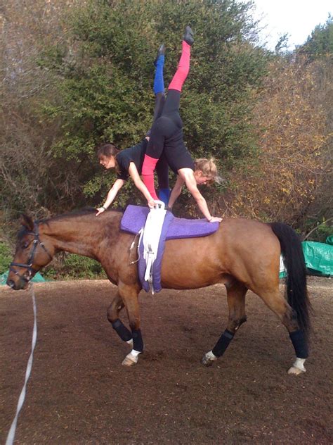 Ahh Me And Sophie Could Have Been Boss At This Horse Vaulting