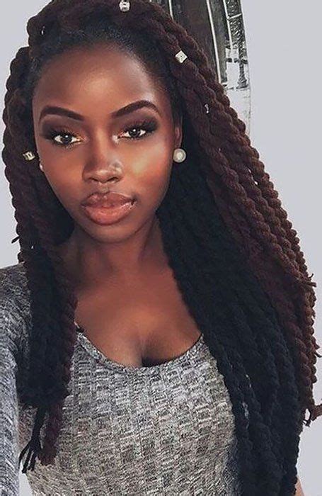 15 Best Yarn Braid Hairstyles To Spice Up Your Look Yarn Braids Styles Yarn Braids Hair Yarn