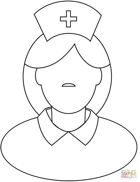 Nurse Coloring Page Free Printable Coloring Pages