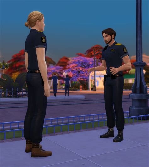 Police Uniforms Deco Sims To Sims Back In Early Royal Cc