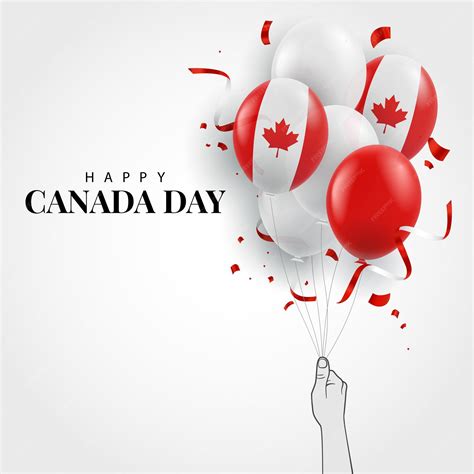 Premium Vector Canada Day Holiday Background