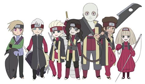 Naruto Seven Swords The Seven Legendary Swordsmen Belong To Village