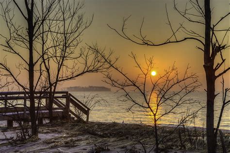 View 3 Unique Looking Sunrise At Walnut Beach Photograph By John Supan
