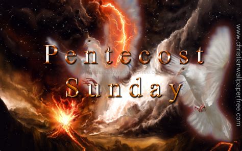 Pentecost Sunday Christian Wallpaper Free