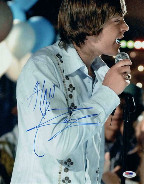 Zac Efron Signed Autograph 11x14 Photo High School Musical Star