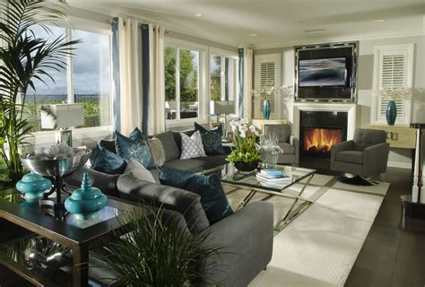 22 Teal Living Room Designs Decorating Ideas Design Trends