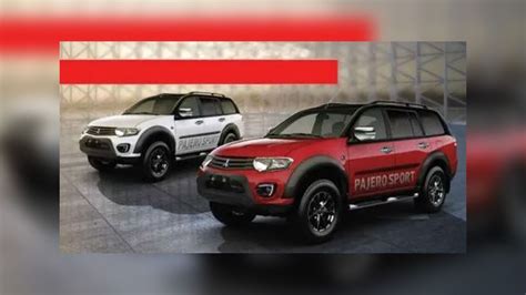 mitsubishi pajero sport select plus launched autox