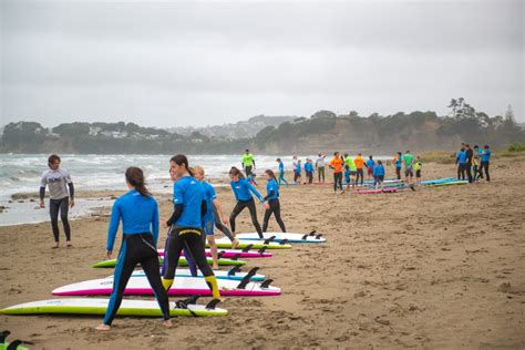 Free Surf Lessons At Orewa Beach Auckland Season Underground